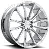 24x10 DUB Clout Chrome S251 6x5.5/139.7 30mm