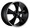 20x10 Foose Legend Gloss Black w/ Lip Groove F104 5x115 20mm