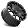 (Clearance - No Returns) 19x8.5 Rotiform TUF-R Gloss Black R187 5x112 5x4.5/114.3 45mm
