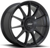 20x8.5 Rotiform DTM Satin Black R168 5x112 5x120 35mm