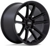 (Clearance - No Returns) 21x11 Rotiform BTL Matte Black w/ Black Cap R194 5x130 55mm