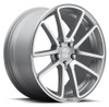19x8.5 Rotiform SPF Silver Machined R120 5x112 45mm