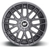 (Clearance - No Returns) 19x10 Rotiform RSE Matte Anthracite R141 5x100 5x112 35mm