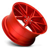 (Clearance - No Returns) 18x8 Niche Misano Candy Red M186 5x4.5/114.3 40mm
