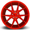 (Clearance - No Returns) 18x8 Niche Misano Candy Red M186 5x4.5/114.3 40mm