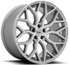 (Clearance - No Returns) 20x10.5 Niche Mazzanti Anthracite Brushed Tint M265 5x120 35mm