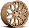 (Clearance - No Returns) 19x9.5 Niche Mazzanti Bronze Brushed M263 5x112 48mm