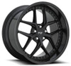 19x8.5 Niche Vice Satin Black w/ Gloss Black Lip M226 5x120 35mm