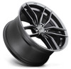 18x8 Niche Vosso Anthracite M204 5x100 40mm
