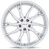 (Clearance - No Returns) 20x10.5 Niche Novara Silver M273 5x112 27mm
