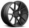 20x10.5 Niche Misano Satin Black M117 5x120 35mm