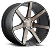 19x9.5 Niche Verona Black Machined w/ Dark Tint M150 5x4.5/114.3 35mm