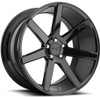 20x9 Niche Verona All Gloss Black M168 5x115 18mm