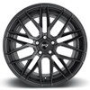 20x9 Niche Gamma Matte Black M190 5x4.5/114.3 35mm
