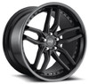 20x10 Niche Methos Satin Black w/ Gloss Black M194 5x4.5/114.3 40mm