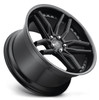 20x10 Niche Methos Satin Black w/ Gloss Black M194 5x4.5/114.3 40mm