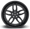 20x10.5 Niche Methos Satin Black w/ Gloss Black M194 5x4.5/114.3 40mm