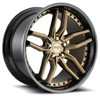 20x10 Niche Methos Bronze w/ Gloss Black Lip M195 5x4.5/114.3 40mm