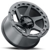17x9 Blaque Diamond Off-Road BD-O728 Matte Textured Black (Flow Forged)  5x5/127 5x5.5/139.7 -12mm