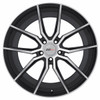 (Clearance - No Returns) 20x9 Cray Spider Gloss Black w/ Mirror Cut Face (Rotary Forged) 5x120 38mm