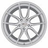 (Clearance - No Returns) 20x9 Cray Spider Silver w/ Mirror Cut Face (Rotary Forged) 5x120 38mm