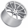 (Clearance - No Returns) 20x9 Cray Spider Silver w/ Mirror Cut Face (Rotary Forged) 5x120 38mm