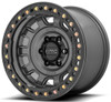17x9 KMC KM236 Tank Beadlock Anthracite (True Beadlock) 6x5.5/139.7 -15mm