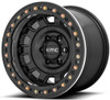 17x9 KMC KM236 Tank Beadlock Satin Black (True Beadlock) 6x5.5/139.7 -38mm