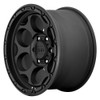 17x8.5 KMC KM541 Dirty Harry Textured Black 8x170 0mm