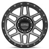 17x9 KMC KM544 Mesa Satin Black w/ Grey Tint (8 Lug) 8x170 18mm