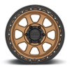 (Clearance - No Returns) 20x9 KMC KM548 Chase Matte Bronze w/ Black Lip 5x5/127 18mm