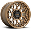 (Clearance - No Returns) 20x9 KMC KM722 Technic Matte Bronze 8x180 18mm