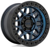 17x9 KMC KM549 GRS Midnight Blue w/ Gloss Black Lip 6x5.5/139.7 0mm