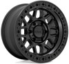 17x9 KMC KM549 GRS Satin Black 5x5/127 -12mm
