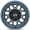 (Clearance - No Returns) 18x8.5 KMC KM725 Terra Metallic Blue 6x5.5/139.7 0mm