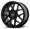 17x8 KMC KM708 Bully Satin Black 5x4.5/114.3 38mm