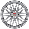 (Clearance - No Returns) 18x11 Victor Equipment Lemans Hyper Silver w/ Mirror Cut Lip 5x130 52mm