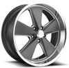 20x8 US Mags U120 Roasdster Anthracite w/ Polished Lip 5x5/127 1mm