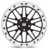 22x10.5 US Mags U138 Santa Cruz Gloss Black w/ Diamond Cut Lip 5x5/127 0mm