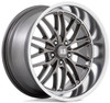 20X10 US Mags U139 Santa Cruz Anthracite w/ Diamond Cut Lip 5x5/127 6mm