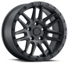 (Clearance - No Returns) 20x9.5 Black Rhino Arches Matte Black 5x5/127 -18mm