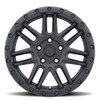 (Clearance - No Returns) 20x9.5 Black Rhino Arches Matte Black 5x5/127 -18mm