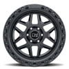 20x9 Black Rhino Kelso Matte Black w/ Black Bolts 5x5/127 -18mm
