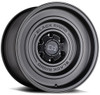 17x9.5 Black Rhino Solid Matte Gun Black 6x5.5/139.7 -12mm