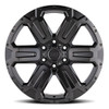 18x9 Black Rhino Wanaka Matt Gunmetal w/ Brushed Face & Tinted 6x5.5/139.7 12mm