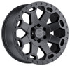 17x8 Black Rhino Warlord Matte Gunmetal  5x5/127 30mm