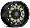 (Clearance - No Returns) 16x8 Black Rhino Arsenal Sand on Black 6x120 6x5.5/139.7 -10mm
