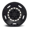 (Clearance - No Returns) 17x9 Black Rhino Muzzle Matte Black w/ Machined Tinted Ring 6x5.5/139.7 -18mm