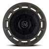 (Clearance - No Returns) 17x8.5 Black Rhino Warthog Matte OD Green w/ Black Center 6x5.5/139.7 0mm