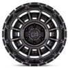 20x10 Black Rhino Legion Matte Black w/ Gray Tint 5x5/127 -18mm